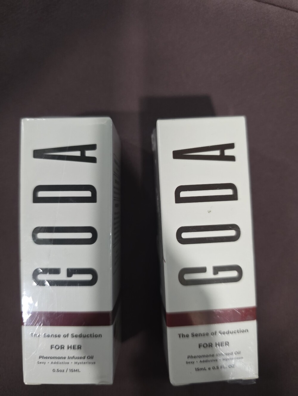 For Her Pheromone-Infused Oil X 2 Bottles